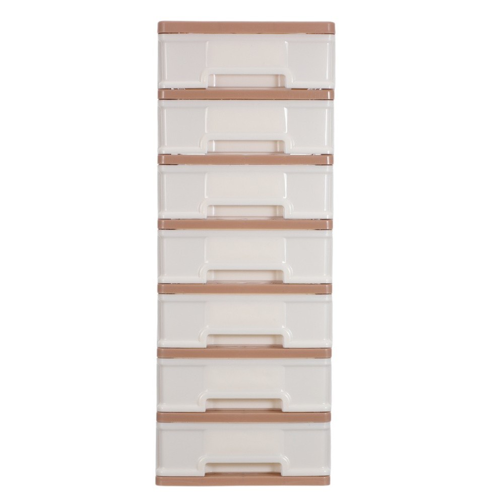 Drawer-type Plastic Storage Rack Desktop Organizer Cabinet Drawers