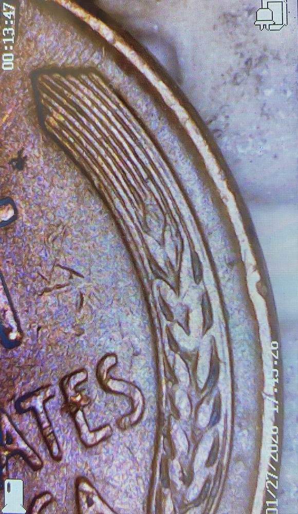 Lincoln 1945 Wheat Penny, DDO/DDR, Multiple Errors.