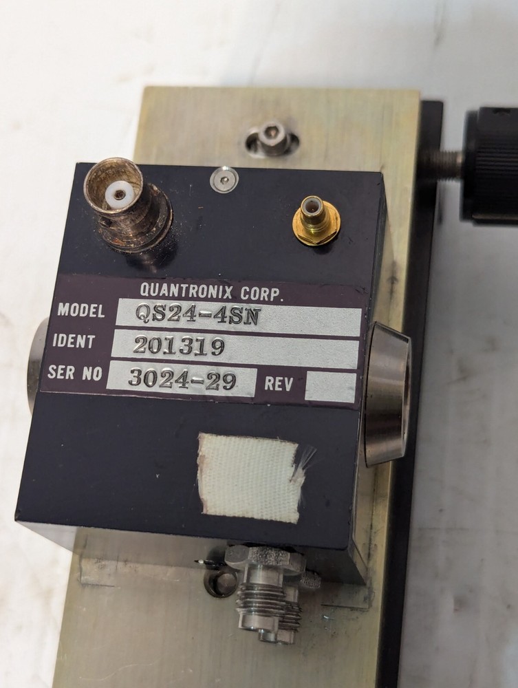 Quantronix QS24-4SN Laser Module Q-Switch w/ Base, 201319