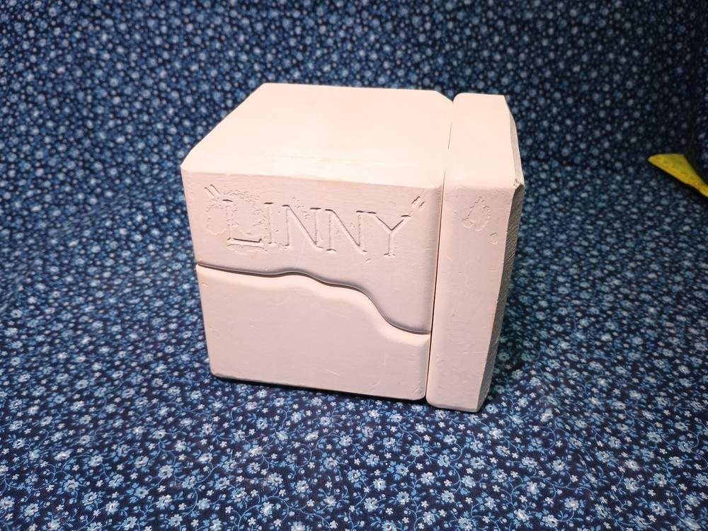 Vintage Ceramic Slip Mold Good Kruger Linny Head