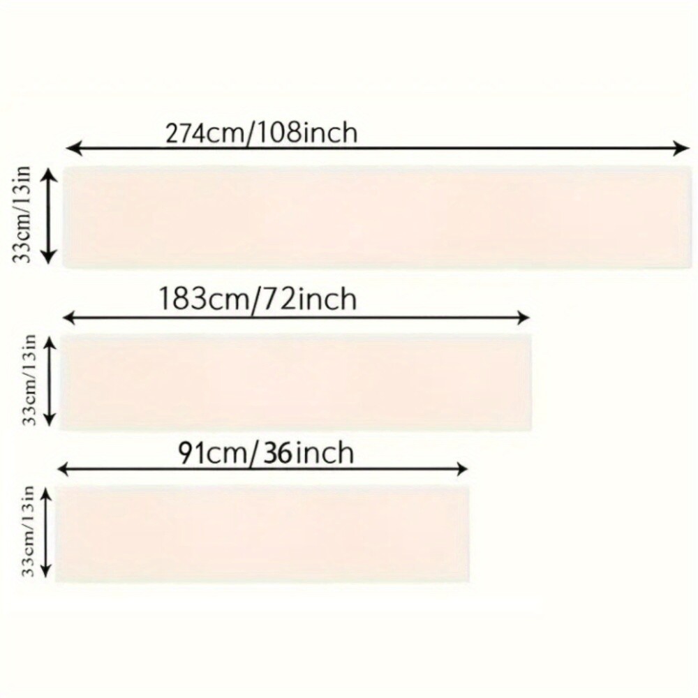 1 PC Easter Table Flag Bunny Eggs Long Eucalyptus Leaf Print Table Runner