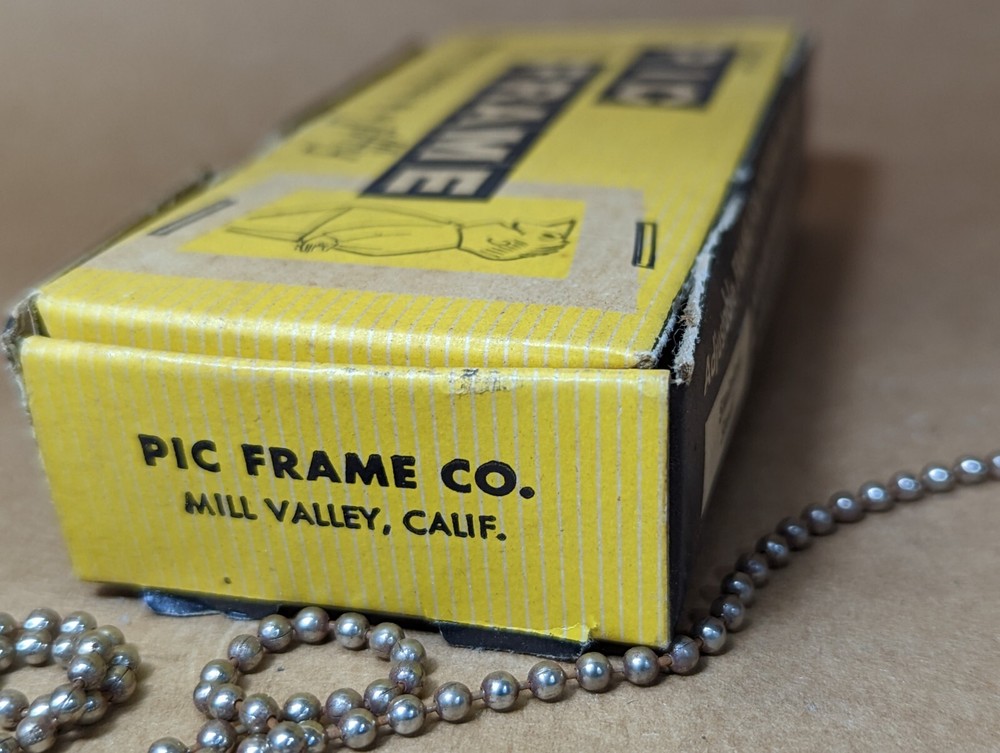 Vintage Adjustable Mid Century Wall Mount Frame for Mirrors