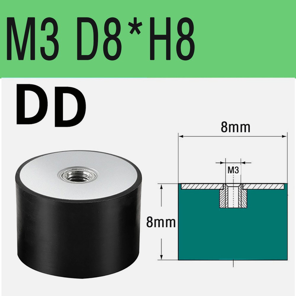 BUFFER Rubber Mount Anti Vibration STOP DE buzz cut /DD Double inner wire