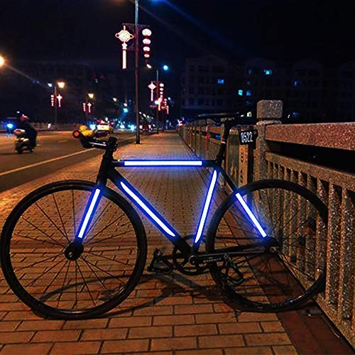 35.2'' Strong Reflective Stripe Stickers High-Intensity Night Visibility Blue