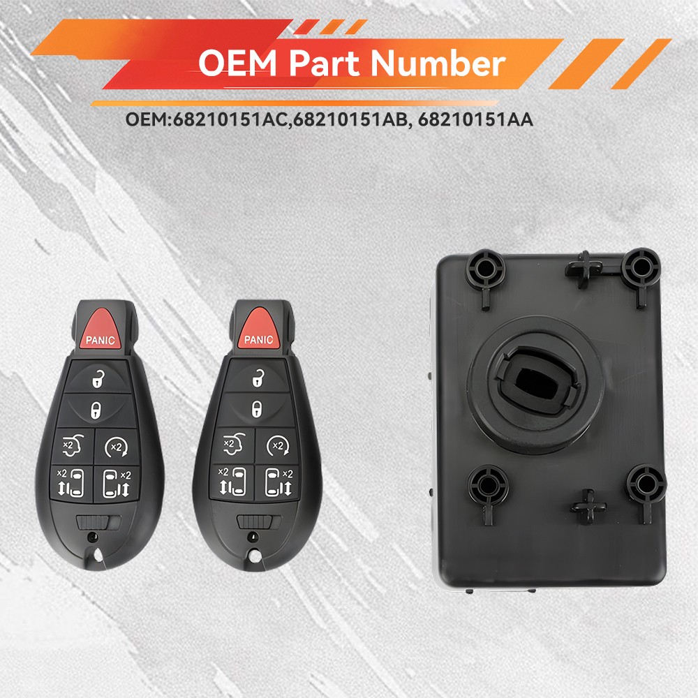 Wireless Ignition WIN Module Node -Programmed w/Keys For 09-12 Dodge Ram 1500