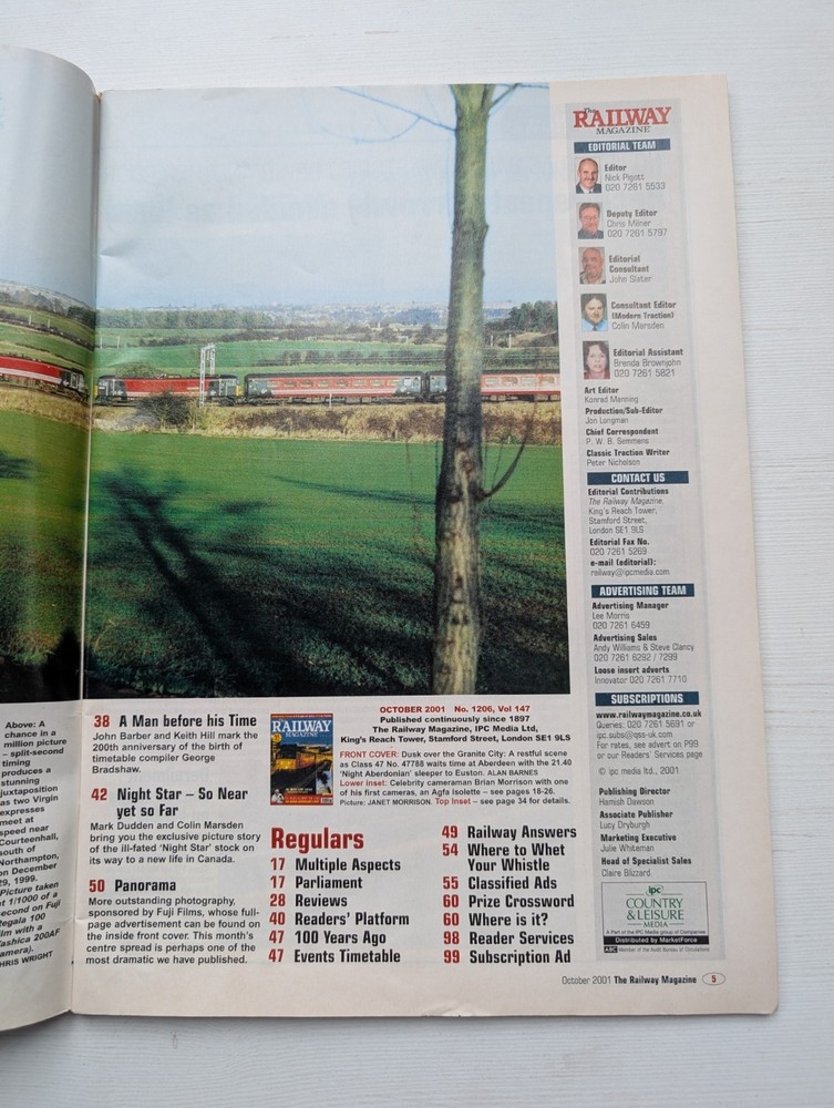 The Railway Magazine - October 2001