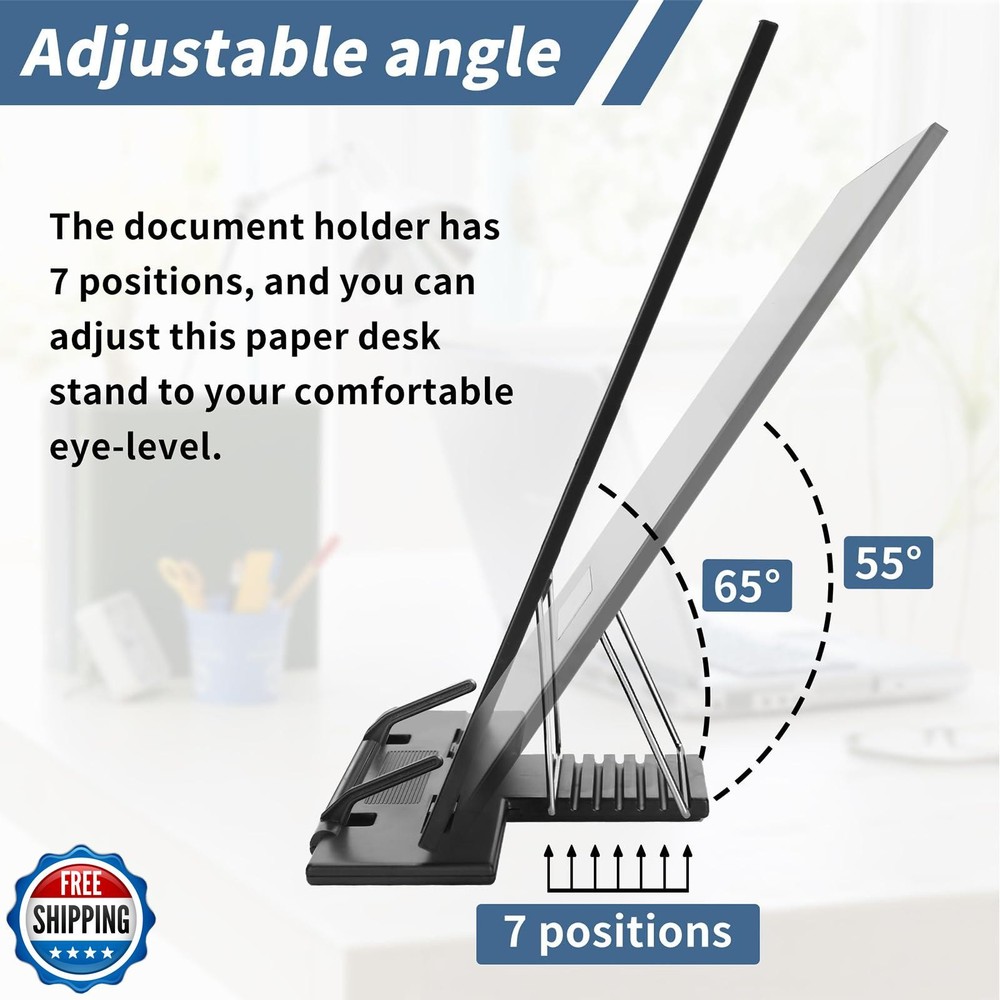 TONOS Paper Stand Document Holder - Quality Document Holder for D