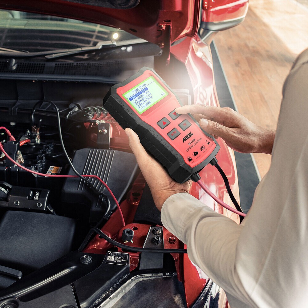 12V Auto Battery Diagnostic Load Tester Cranking Charging Analyzer ANCEL BST100