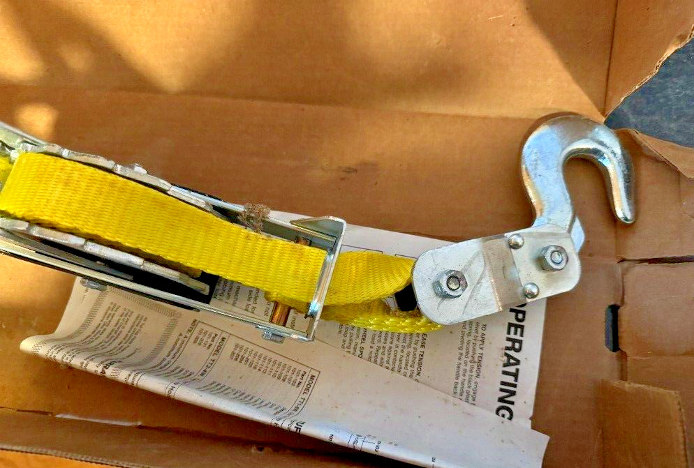 TUF-TUG TT2-4W Web Strap Puller 2 feet 2000 lb. Lift, 4000 lb. Pull 1" Web USA