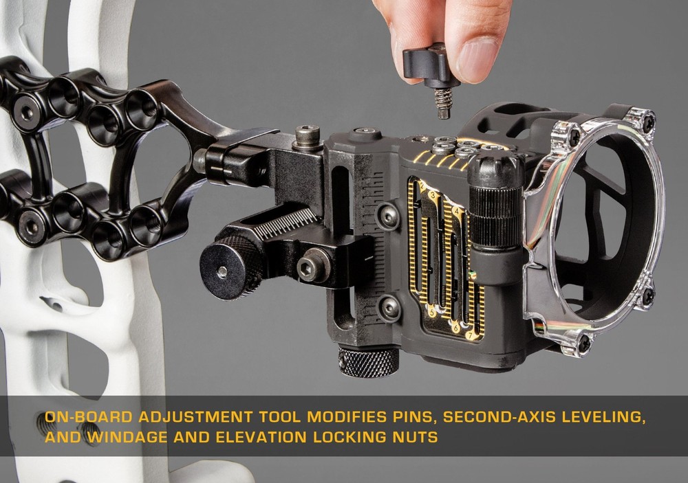 Fix Archery Bow Sight, Right Hand, 7-Pin 0.019