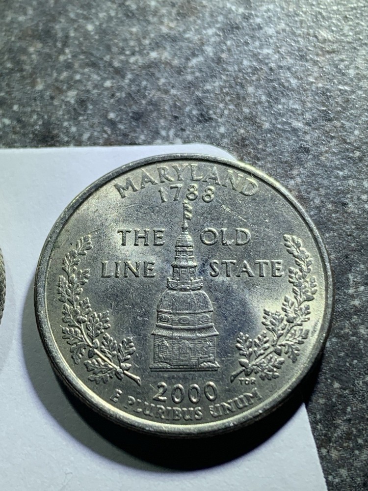 2000 P & D Maryland State Quarters(#1244)