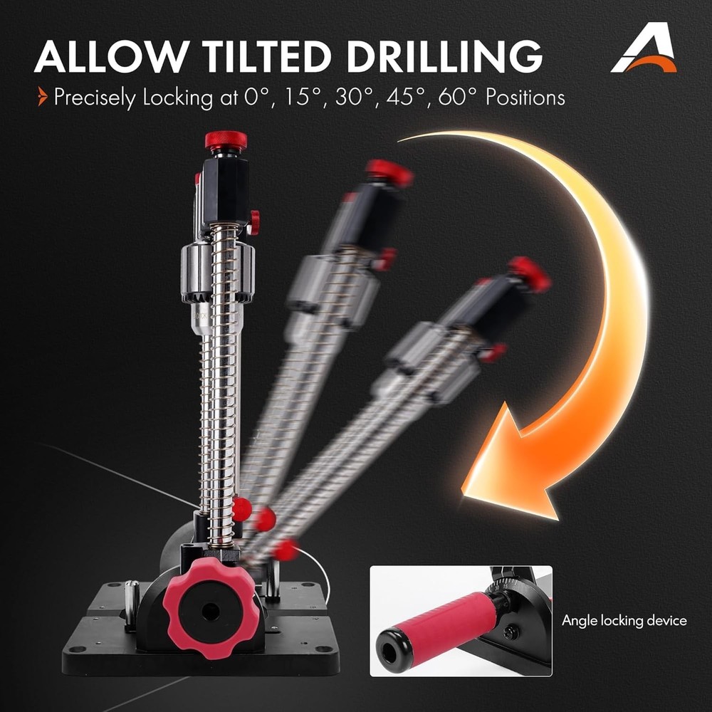 New 1348 Drill Mate PRO Heavy-Duty Portable Drill Guide
