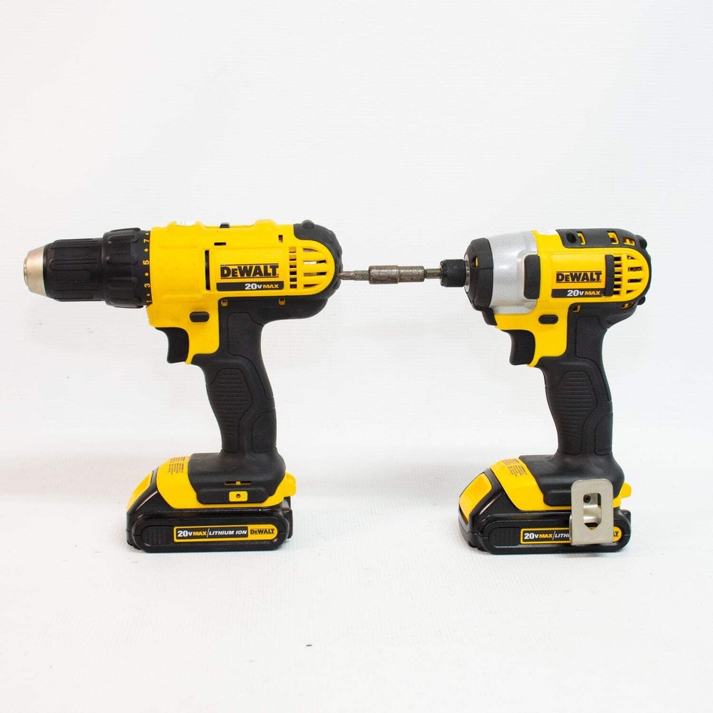 DEWALT DCD711 & DCF885 Drill/Driver & Impact Driver Tool Set