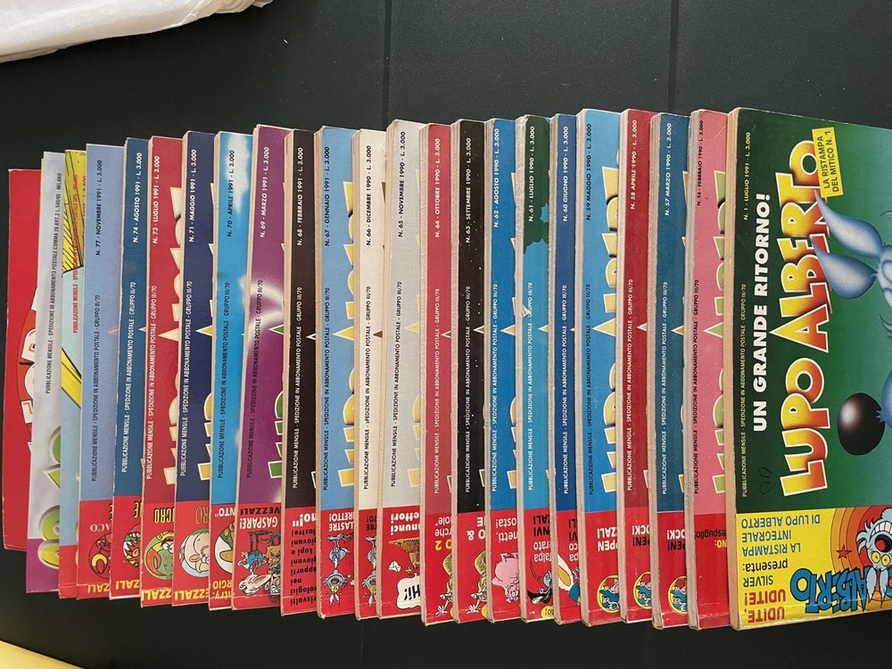 23 comics wolf alberto 90s