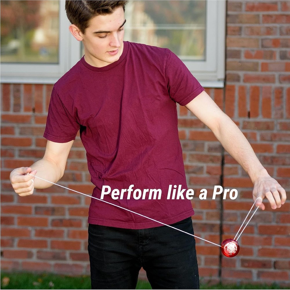 Fireball Advanced Performance Yoyo - Durable Design with Extra Strings Included