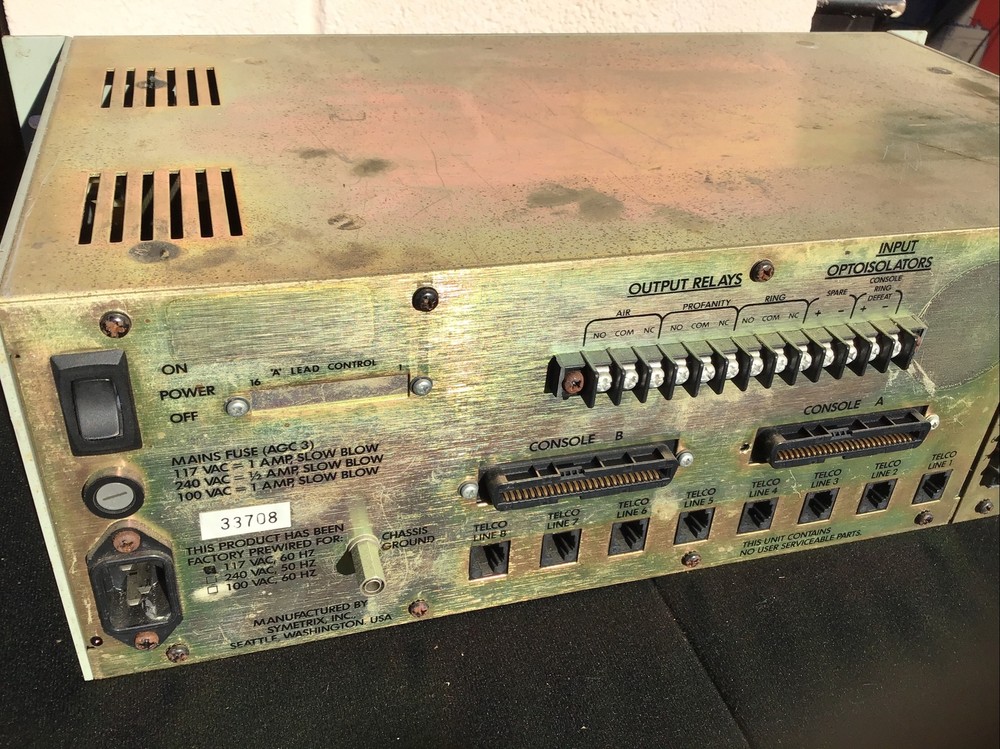 Symetrix 108A Broadcast Telephone System