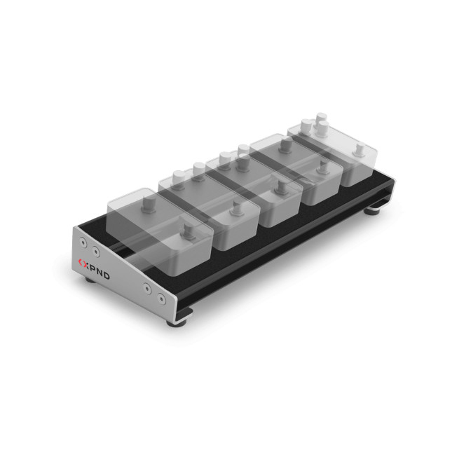 D'Addario XPND Core Single Row Pedalboard