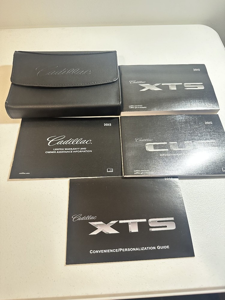 Cadillac XTS Owner's Manual Set 2015