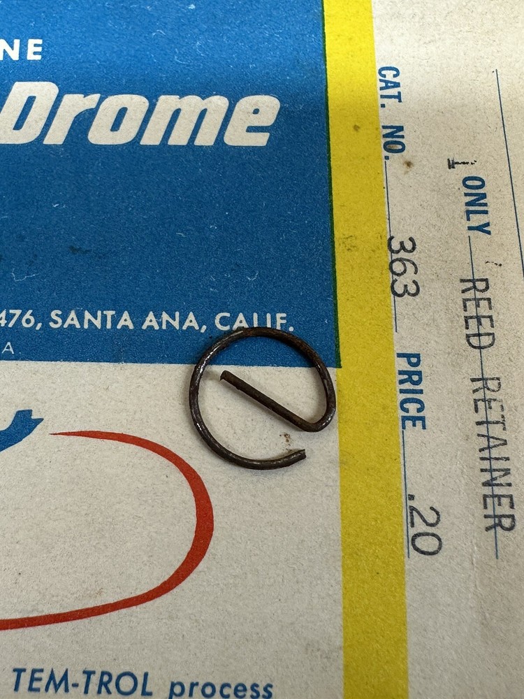 COX #363 REED RETAINER for: Thimble Drome BABE BEE 1pc.