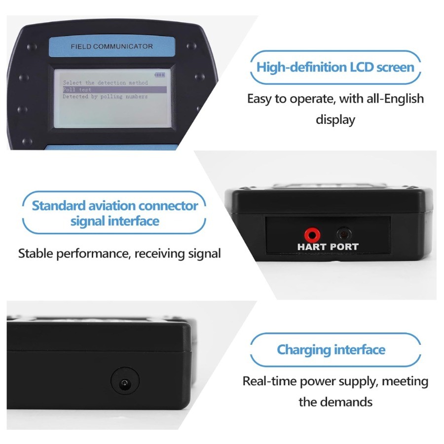 Hand-held Field Communicator Hart 475 Protocol Smart Transmitter for Calibration