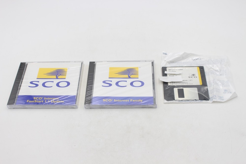 SCO INTERNET FASTSTART FOR OPENSERVER VERSION 1.1 INTERNATIONAL Retail Box