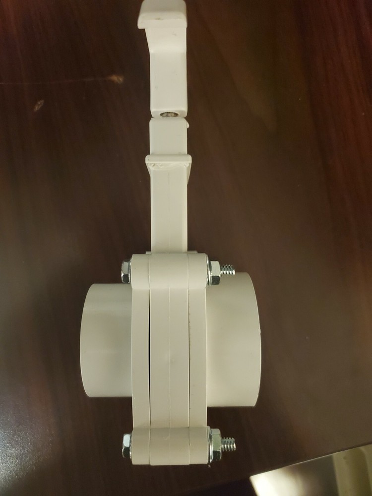 LASALLE Bristol Waste Valve for RV Gray Water Tank - 1-1/2" Diameter -White