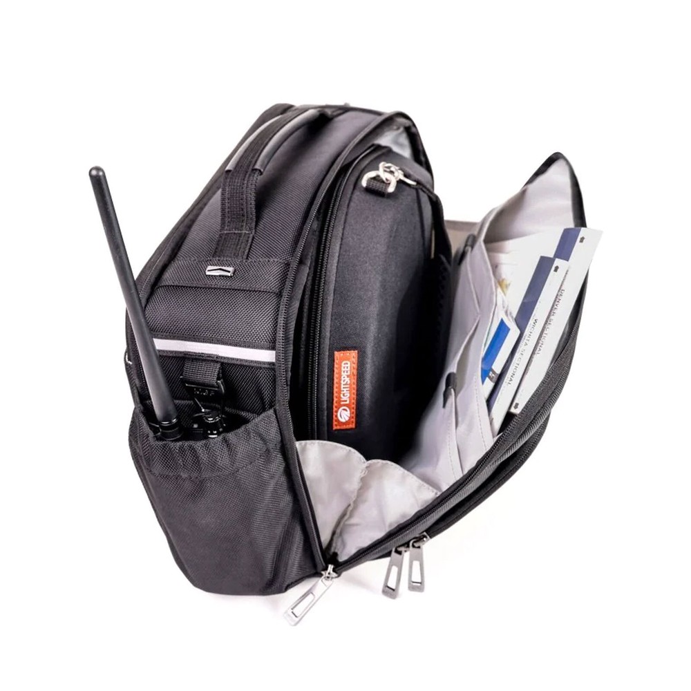 MYGOFLIGHT PLC Commuter Black Flight Bag (BAG-1120)