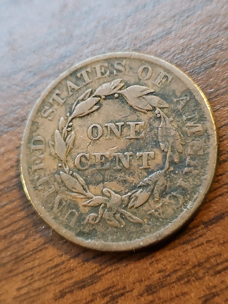 1837 Coronet Head Large Cent