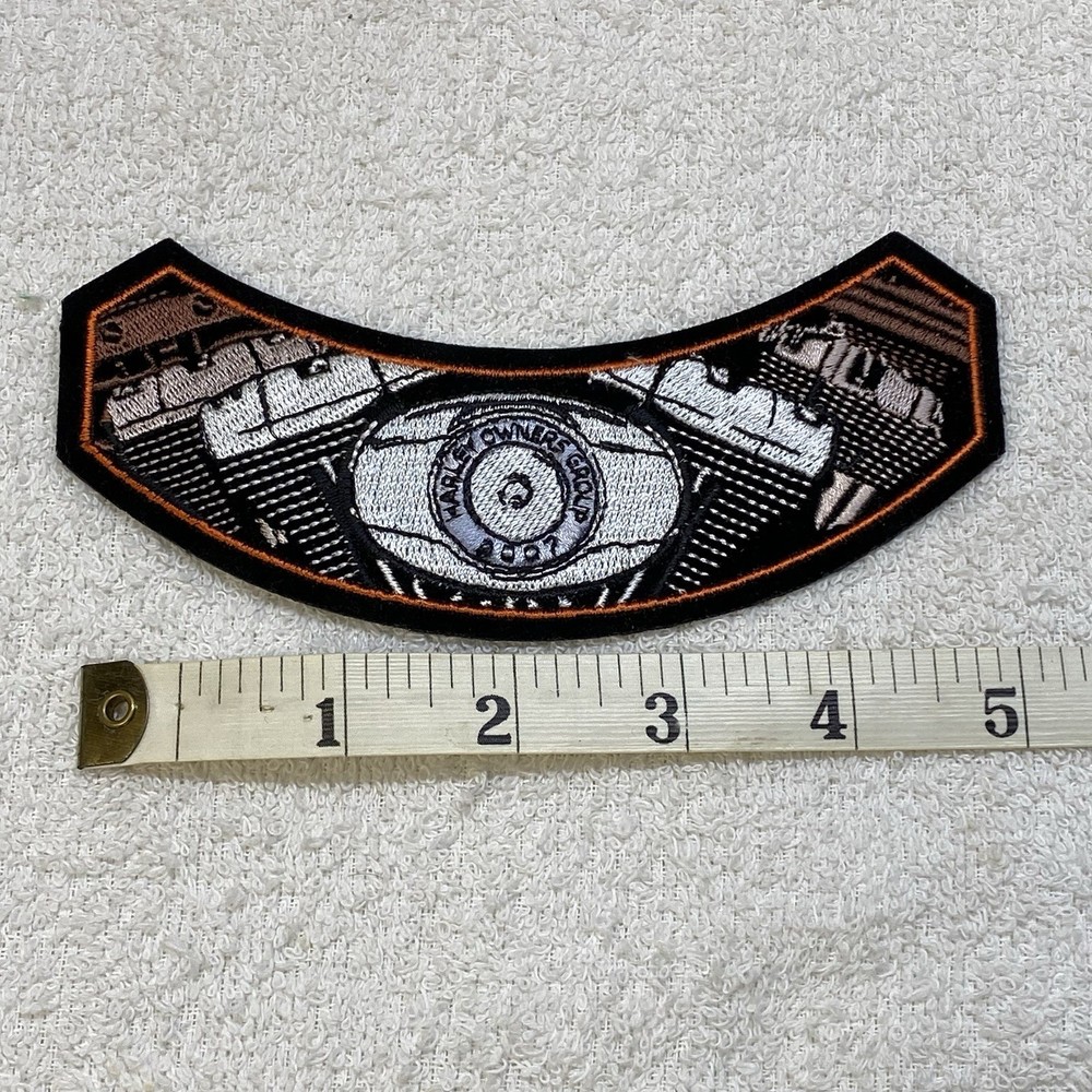 New 2007 HOG Rocker Patch Harley Davidson Owners Group