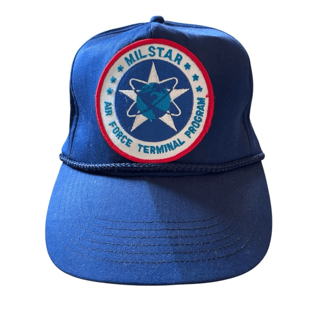 MIL STAR Air Force Terminal Program Vintage SnapBack Hat