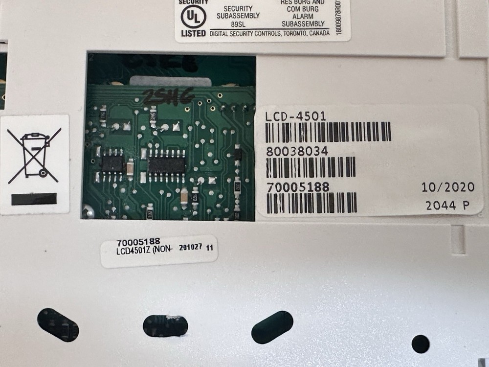 DSC LCD-4501 MAXSYS Programmable Message LCD Keypad