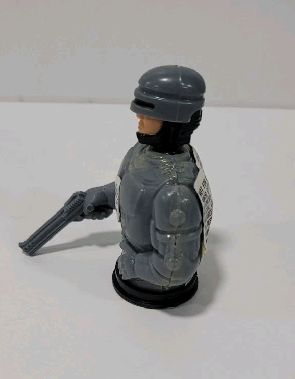 Vintage Robo Cop Candy Container Empty With Labels