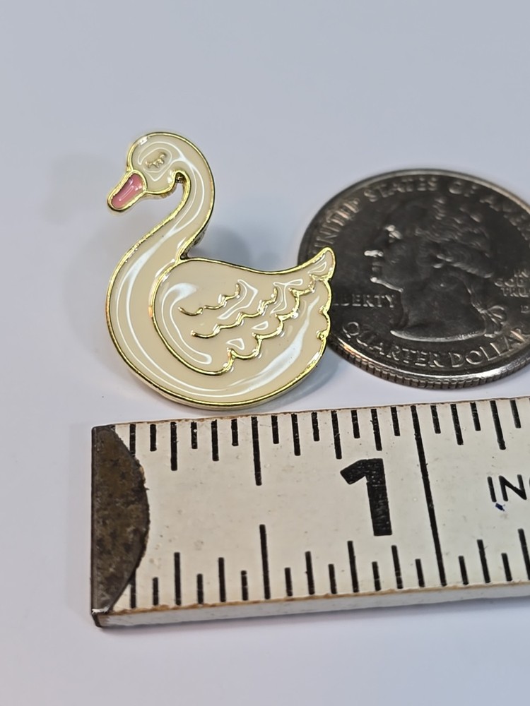 Swan Bird Lapel Pin