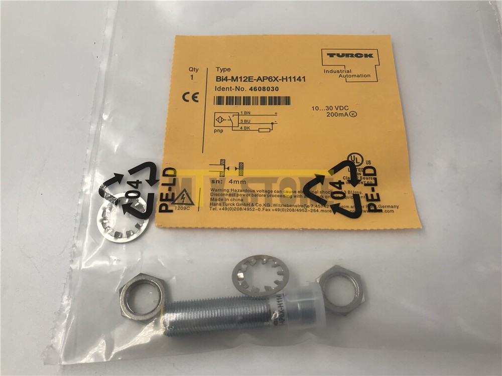 1PCS BRAND NEW ONES TURCK BI4-M12E-AP6X-H1141 Sensor&Proximity Switch