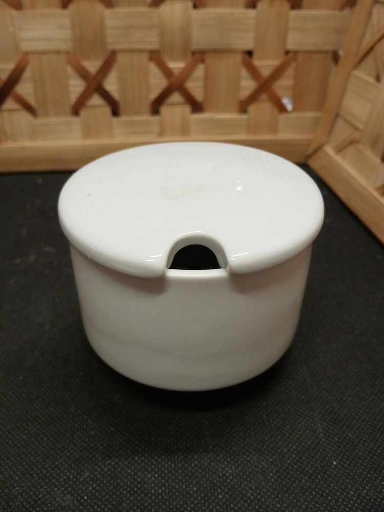 White Vitrified Hotel Ware Basics Sugar Bowl Clasicware