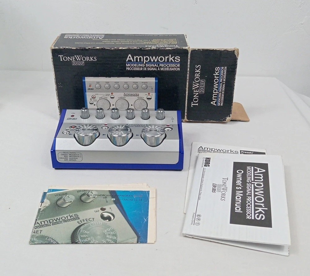 KORG Modeling Signal Processor Tone Works Ampworks Multi Effects