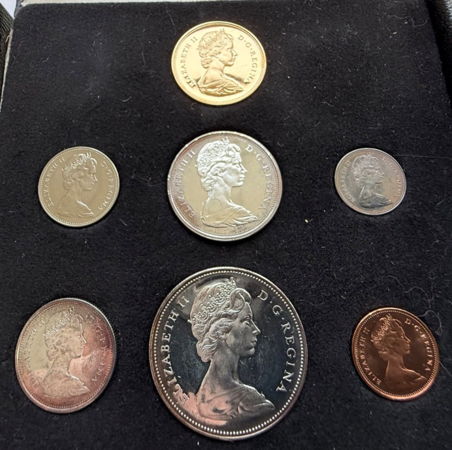 Canada 1967 Proof Set With  $20 Gold