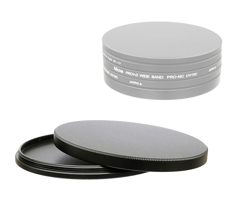 Fotasy 49mm Metal Filter Stack Caps, Filter Stack 49mm, Aluminum Alloy, Slim