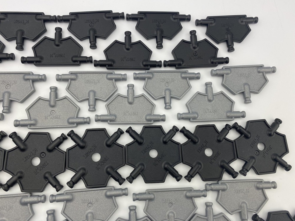 50 Knex Assorted Space Triangle Square Panel Mini - Standard K'nex Parts