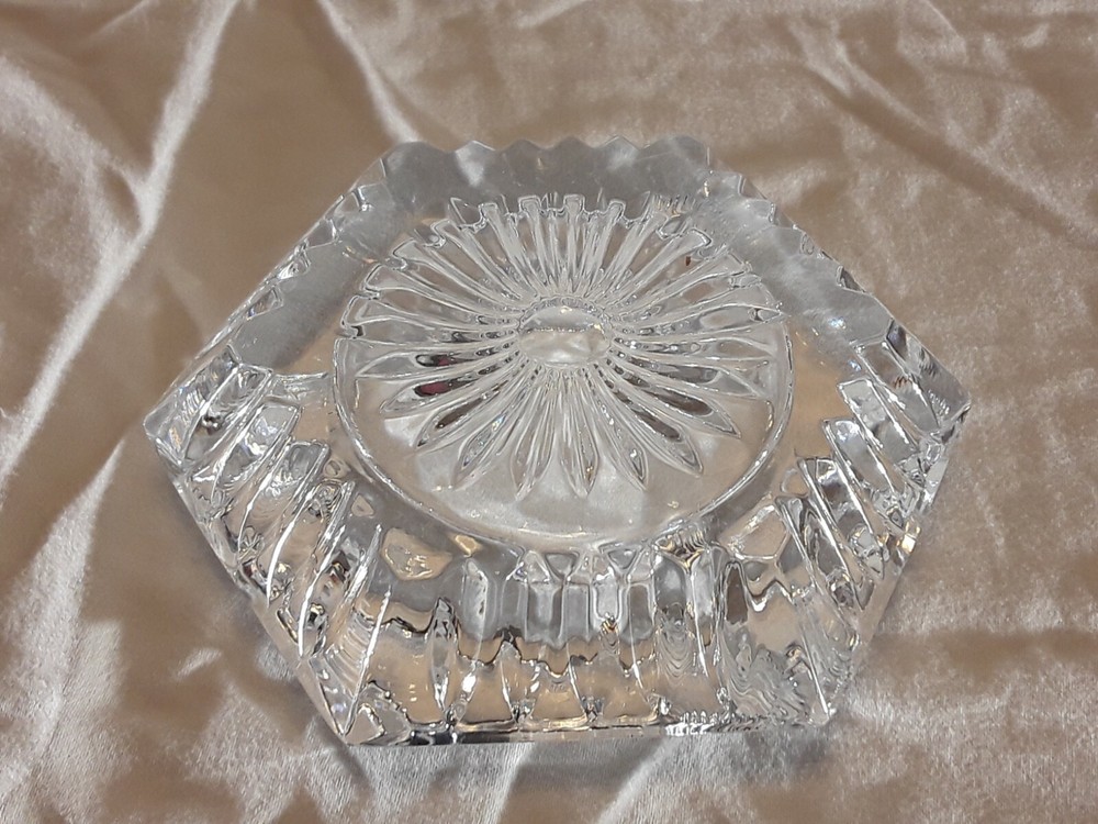 Vintage Crystal Ashtray