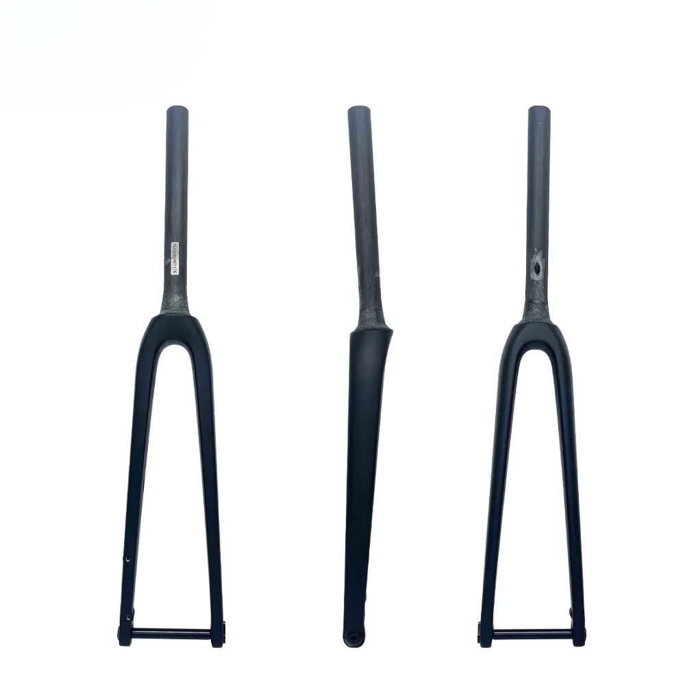 Full Carbon Bike Fork Full Internal Cable Alignment Thru-axle Rigid Fork