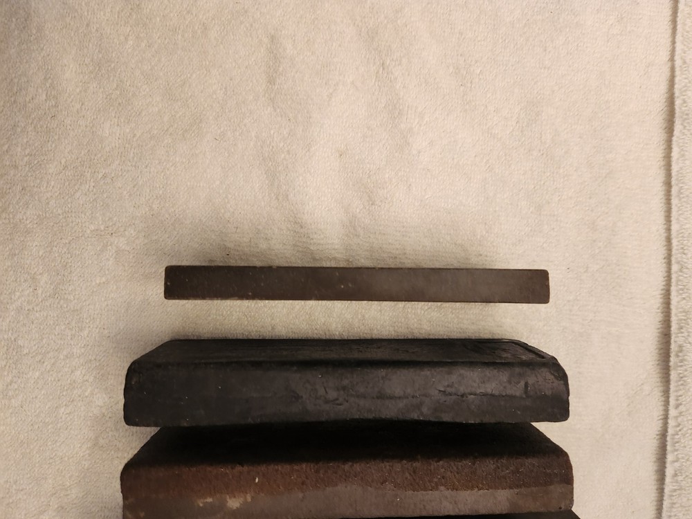 Vintage sharpening honing stones