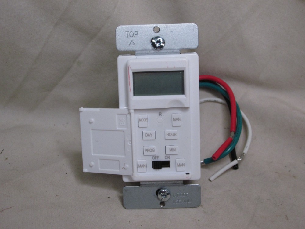 Enerlites Cat.No.: HET01-C Timer Switch electrical control base unit only