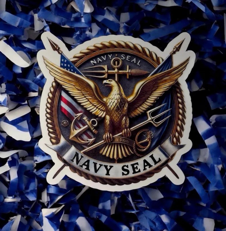 Navy Seal Sticker/Navy/Anchor
