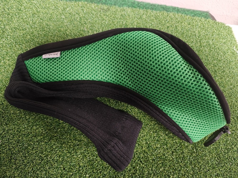NEW PINEHURST DRIVER HEADCOVER BLACK/GREEN