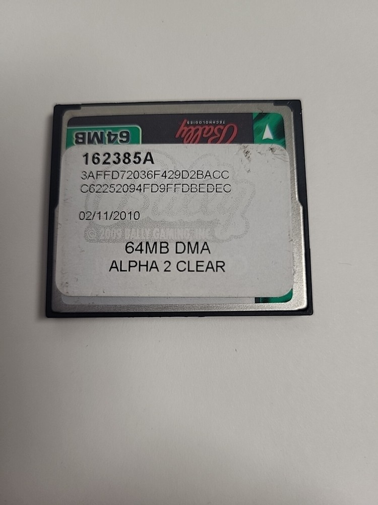 Bally 162385A  Alpha 2 CLEAR 64MB DMA