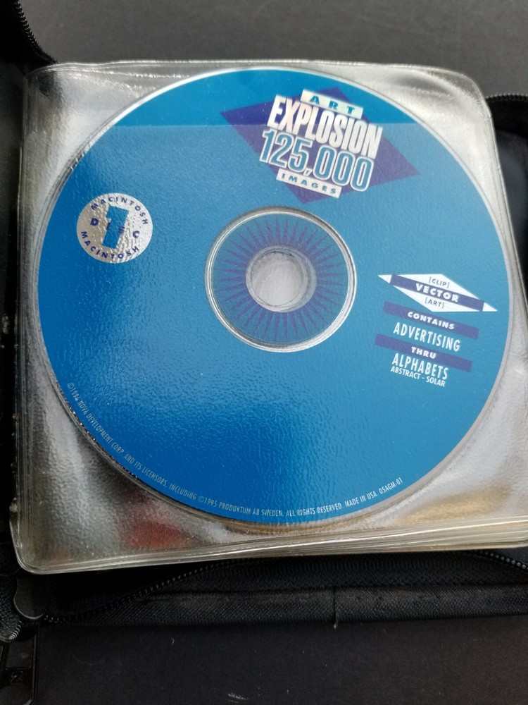 Art Explosion Images for Mac Nova Development