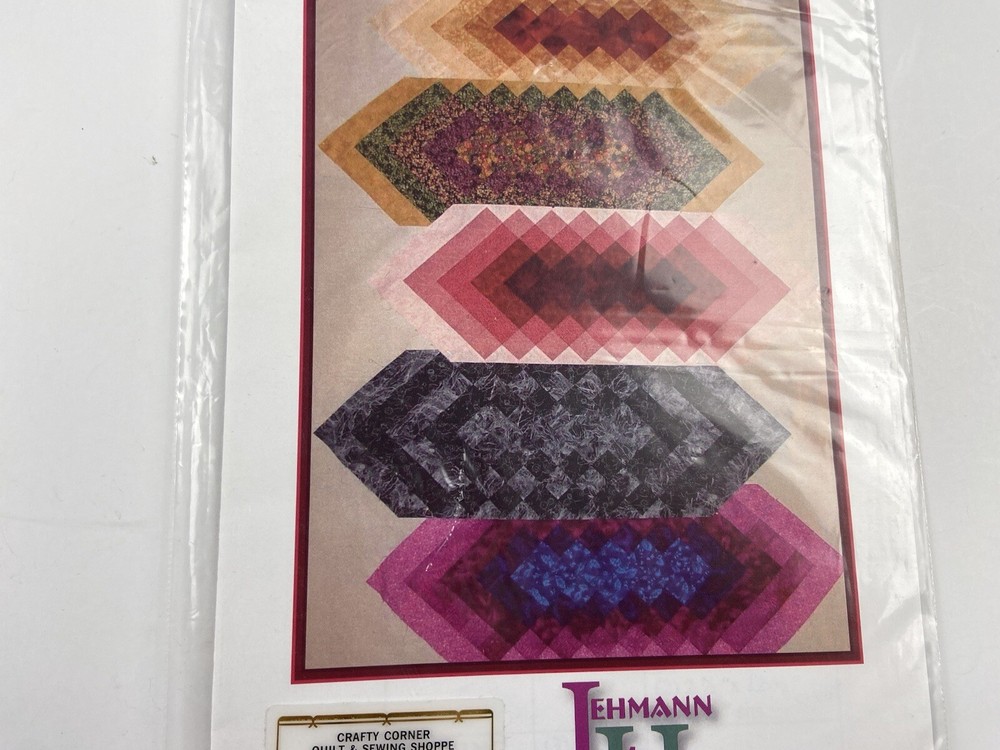 ECLIPSE Quilted table runner pattern Lehmann Hall Designs 112