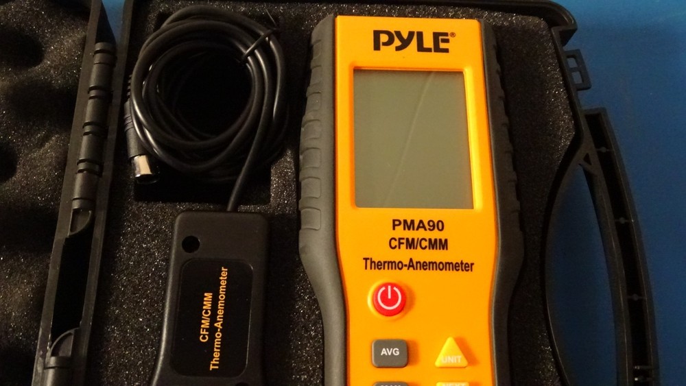 Pyle PMA90 Digital Anemometer / Thermometer
