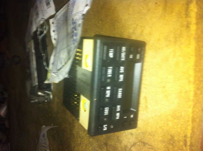 1988 735I INFORMATION GPS TV SCREEN DIGITAL TRIP CLOCK COMPUTER